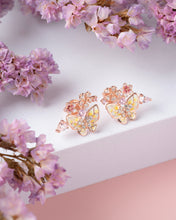 Load image into Gallery viewer, Tale of the Butterfly earrings S in Pink
