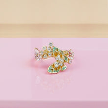 Load image into Gallery viewer, Tale of the Butterfly ring Small  in Yellow

