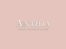 Load and play video in Gallery viewer, Anthia Jewelry Irean Pink Vintage Aluminium Single Flower Studs Silver Earrings
